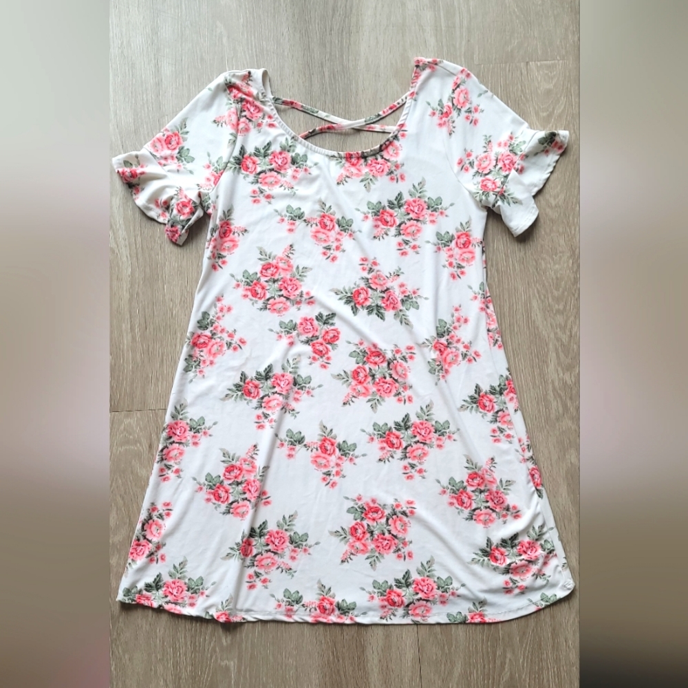 Just Be Floral Dress